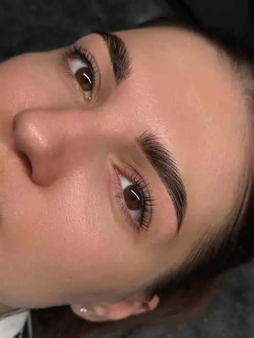 Brow Tint & Shaping result