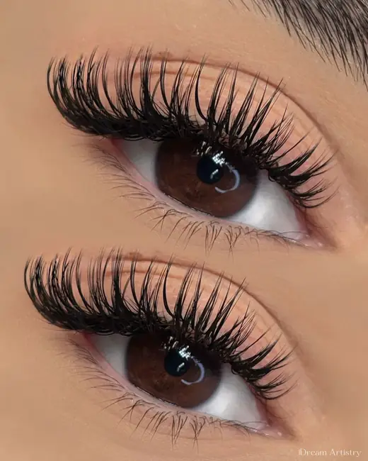 Wet Look Lashes result
