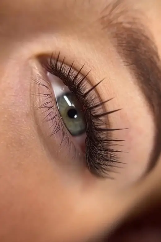 Hybrid Lashes result