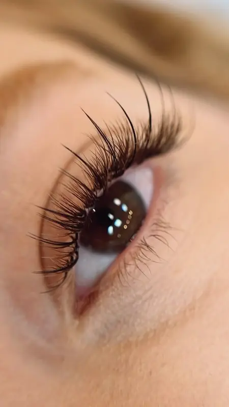 Hybrid Lashes result