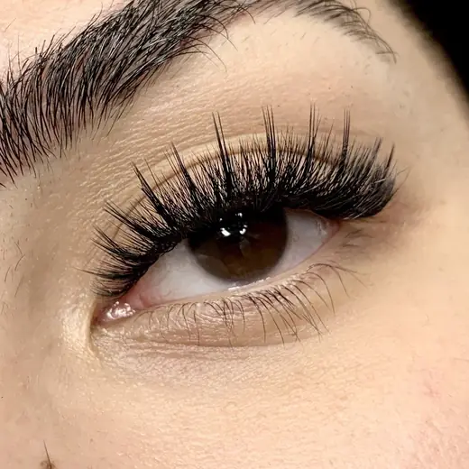 Hybrid Lashes result