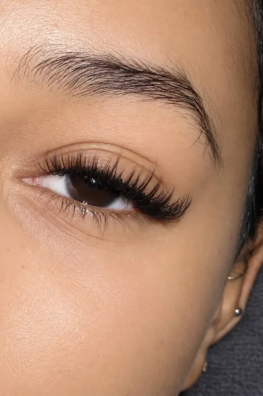 Wispy Lashes result