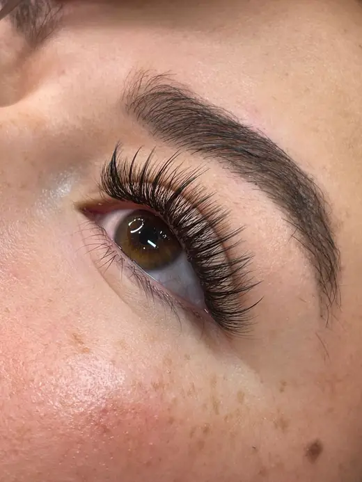 Wispy Lashes result
