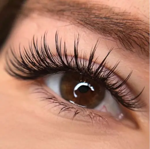 Wispy Lashes result
