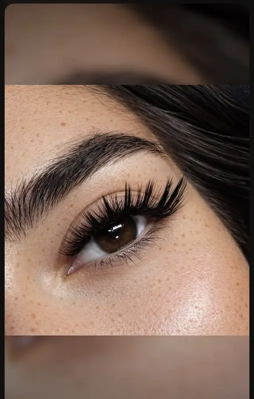 Wispy Lashes result