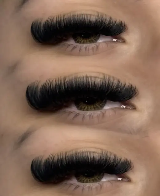 Mega Volume Lashes result